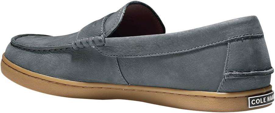 image:imageCole Haan Mens Pinch LTE Penny LoaferGray Pinstripe Milled Nubuck With Buffalo Plaid Lining