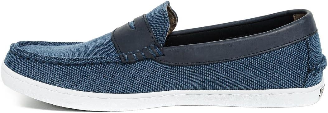image:imageCole Haan Mens Pinch LTE Penny LoaferNavy Slubby CanvasNavy Ink Leather