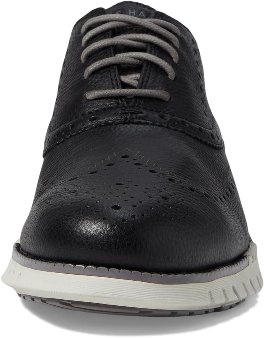 image:imageCole Haan Mens Zerogrand Remastered Wingtip OxfordBlackDecember SkyGlacier Gray
