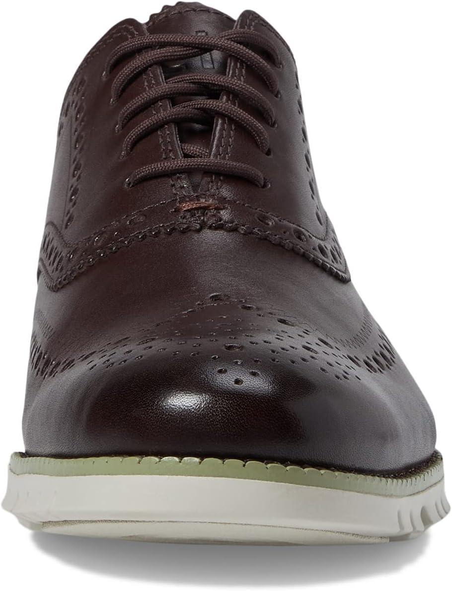 image:imageCole Haan Mens Zerogrand Remastered Wingtip OxfordChestnut Dark Chocolate Gold Fusion