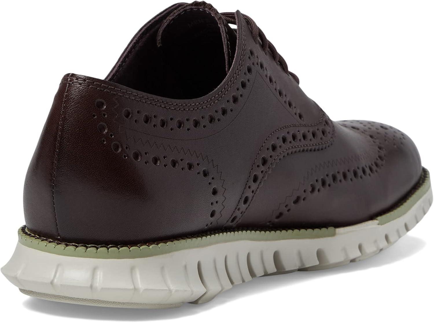 image:imageCole Haan Mens Zerogrand Remastered Wingtip OxfordChestnut Dark Chocolate Gold Fusion