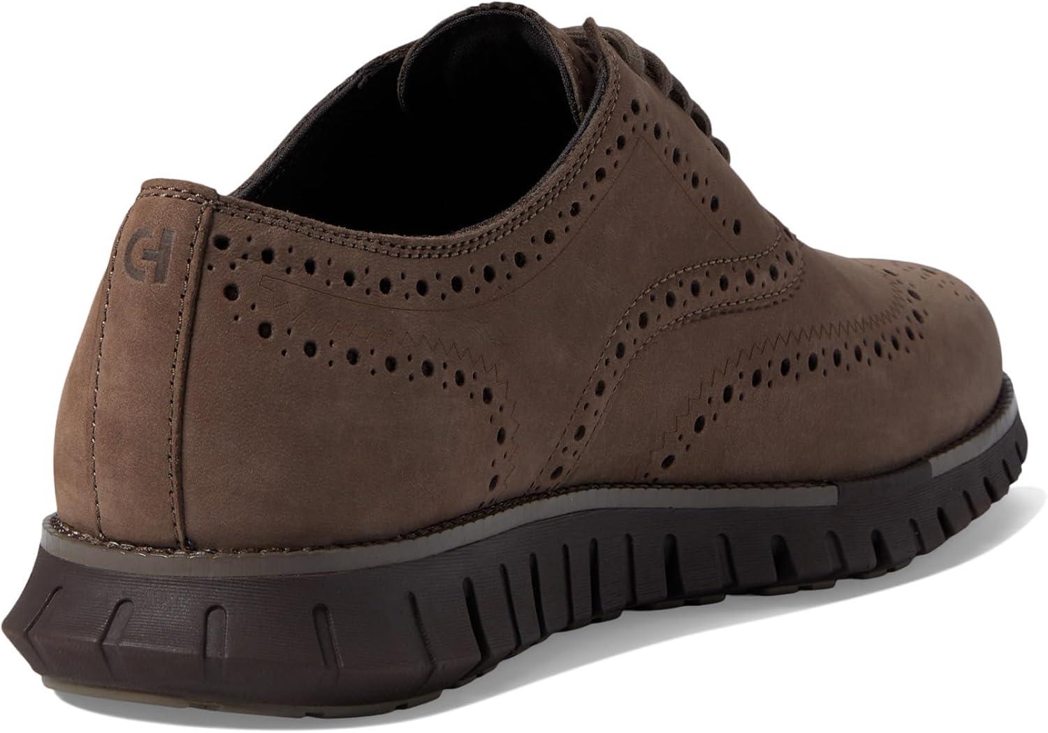 image:imageCole Haan Mens Zerogrand Remastered Wingtip OxfordLavaTruffleDark Chocolate