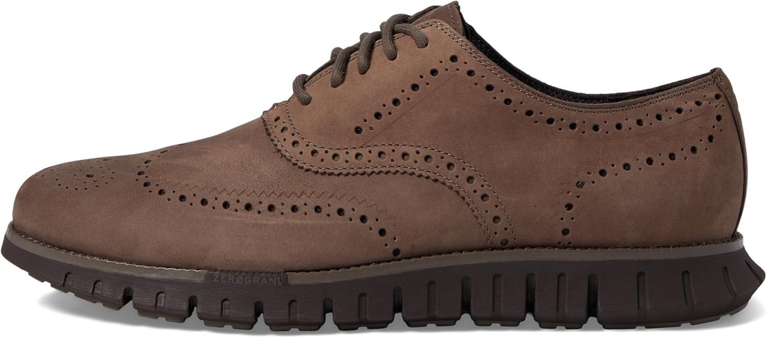 image:imageCole Haan Mens Zerogrand Remastered Wingtip OxfordLavaTruffleDark Chocolate