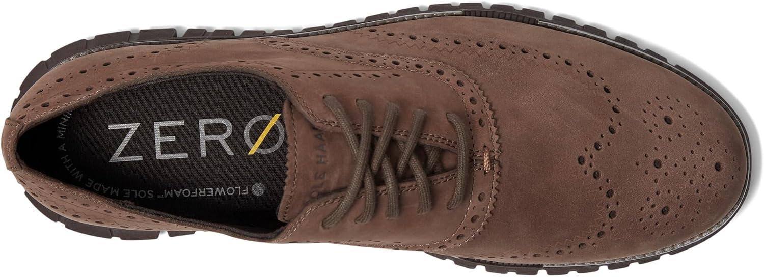 image:imageCole Haan Mens Zerogrand Remastered Wingtip OxfordLavaTruffleDark Chocolate