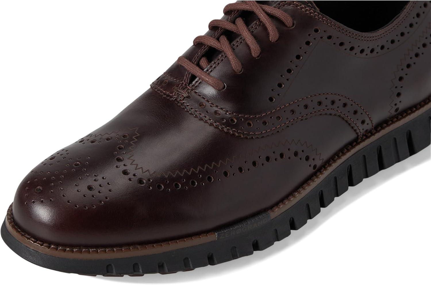image:imageCole Haan Mens Zerogrand Remastered Wingtip OxfordMadeiraBlack