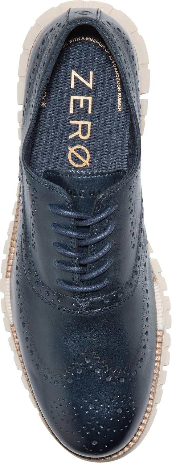 image:imageCole Haan Mens Zerogrand Remastered Wingtip OxfordNavy BlazerNaturalIvory