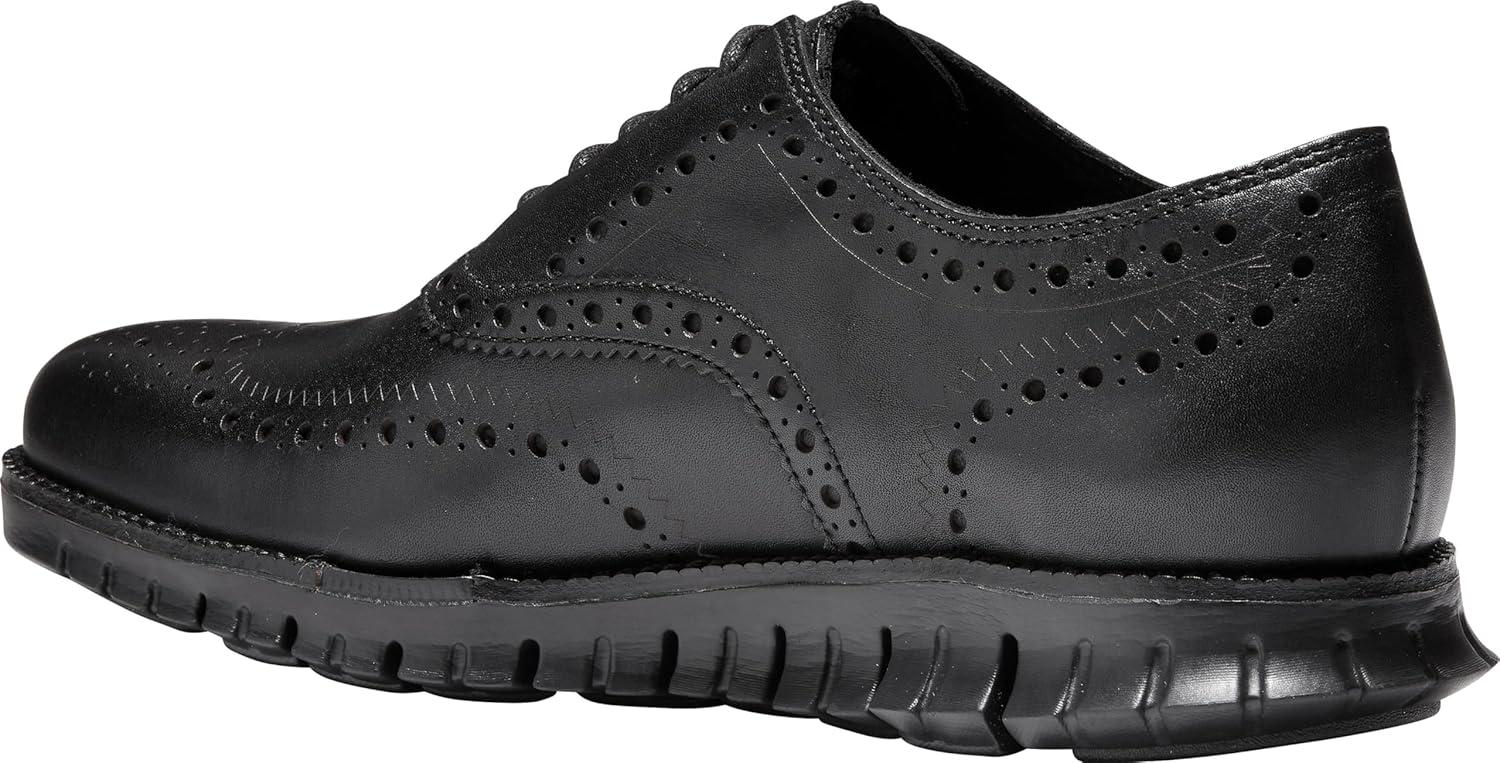 image:imageCole Haan Mens Zerogrand Wing OxfordBlack Closed HolesBlack