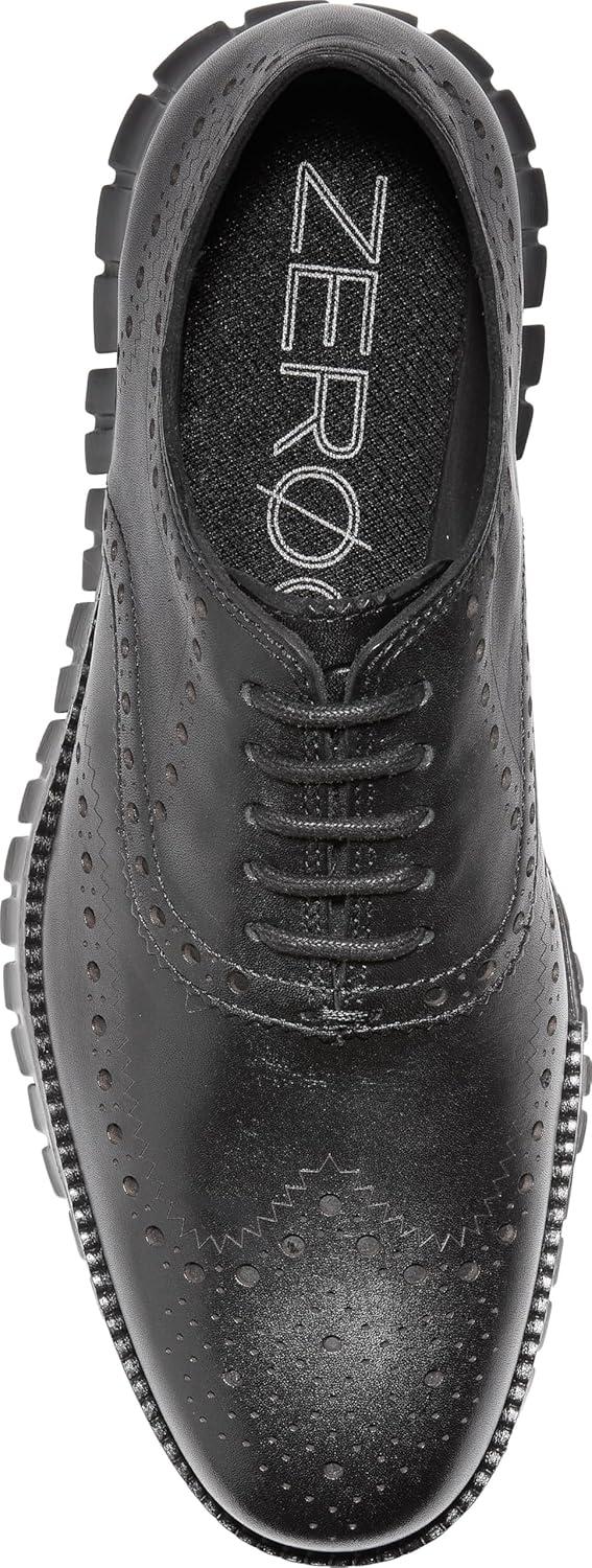 image:imageCole Haan Mens Zerogrand Wing OxfordBlack Closed HolesBlack