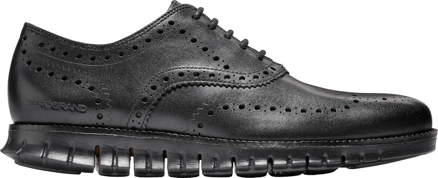 image:imageCole Haan Mens Zerogrand Wing OxfordBlack Closed HolesBlack