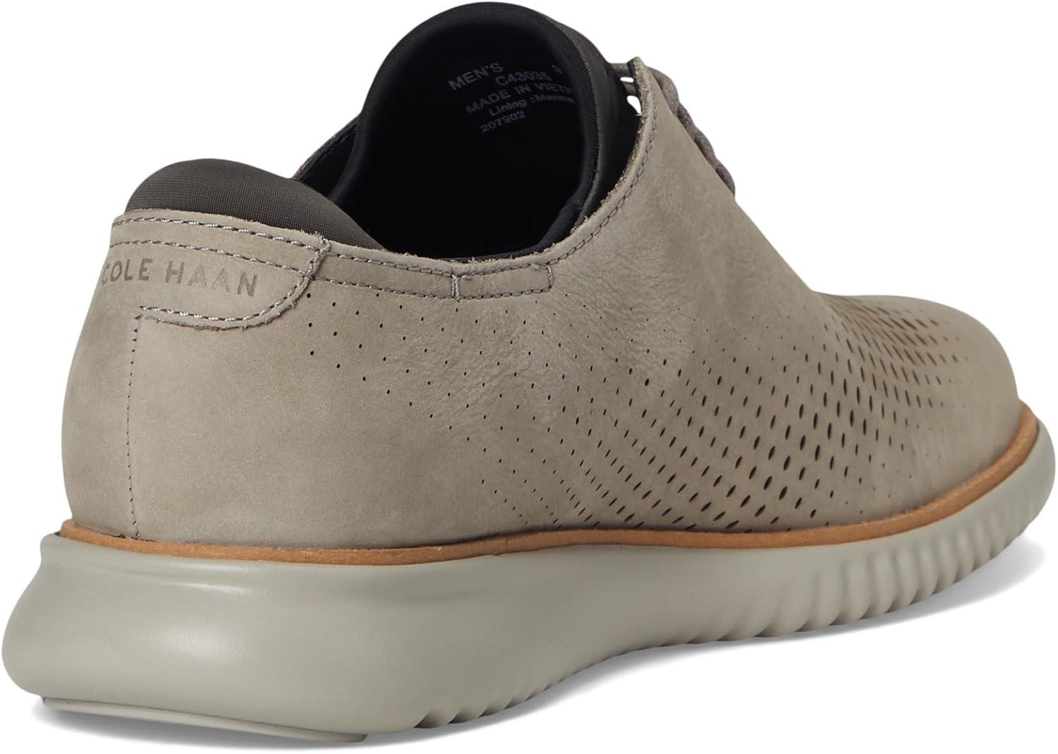 image:imageCole Haan Mens Zerogrand Wing OxfordIronstone NubuckNaturalPaloma