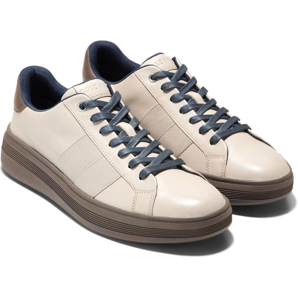 image:imageCole Haan Mens Grand Crosscourt Premier SneakerSilver LiningTruffle