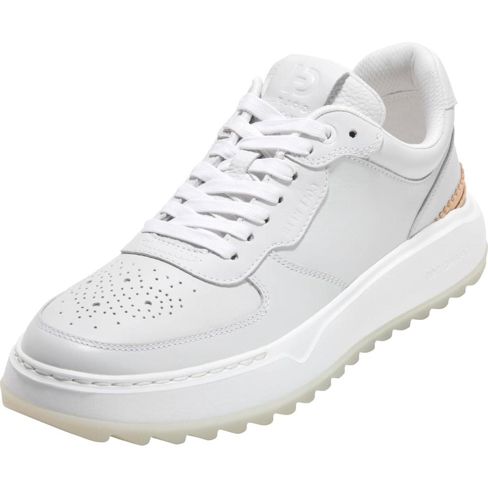 image:imageCole Haan Mens Grandpr Crossover Golf SneakersOptic WhiteWhite