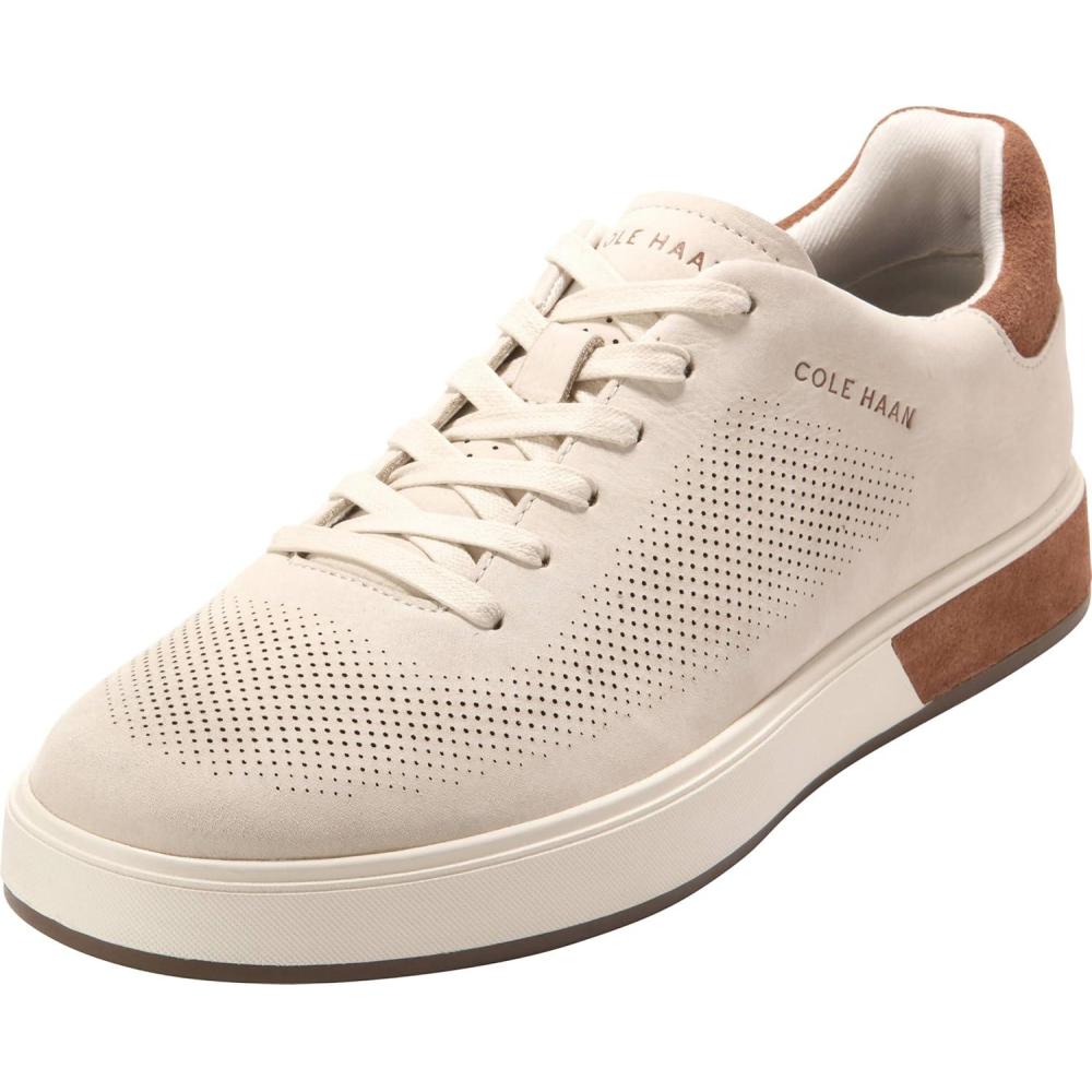 image:imageCole Haan Mens Grandpro AngleaceAngora NubuckBritish TanIvory