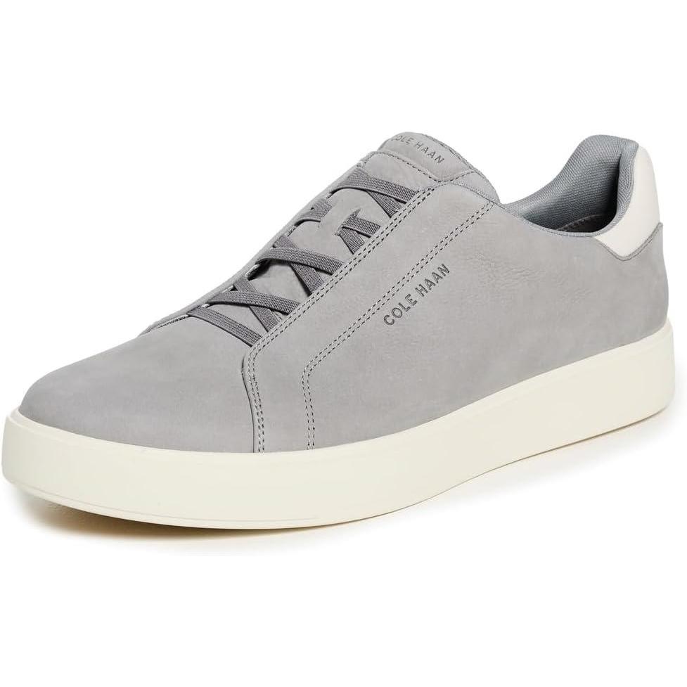 image:imageCole Haan Mens Grandpro Luxe SliponSea Stone NubuckAngora