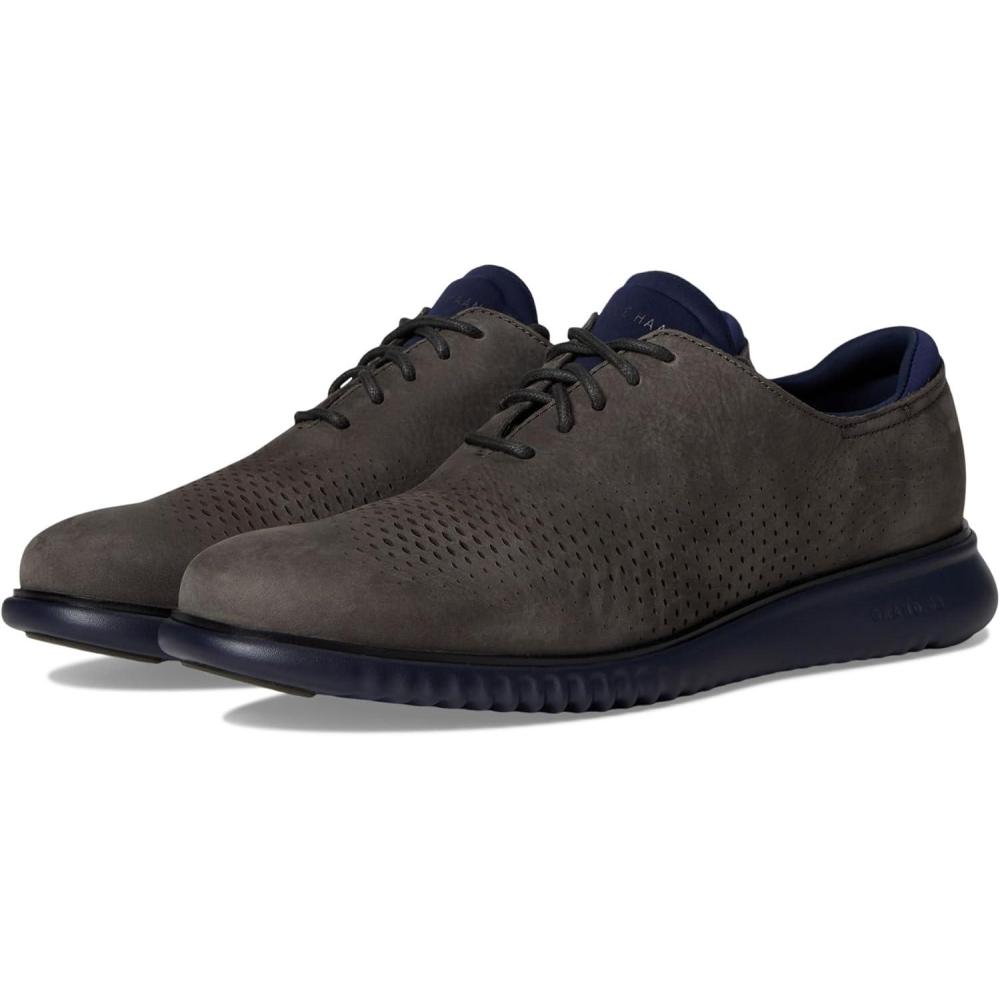 image:imageCole Haan Mens Zerogrand Wing OxfordRaven NubuckBlackMidnight Moon