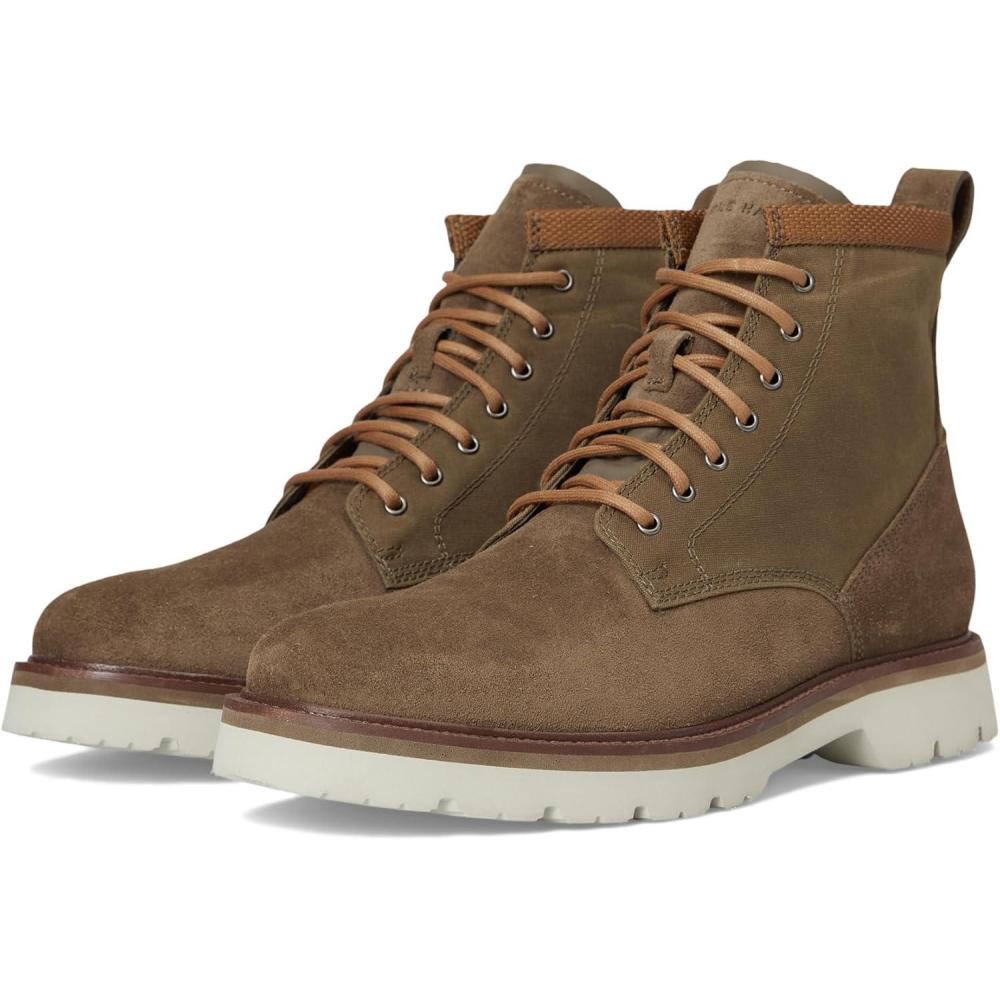 image:imageCole Haan mens American Classics Plain Toe Boot WaterproofMorel SuedeGolden HoneyWaterproof