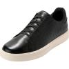 Black Woven Embossed