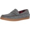 Gray Pinstripe Milled Nubuck With Buffalo Plaid Lining