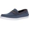 Navy Slubby Canvas/Navy Ink Leather
