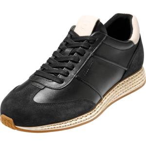 Cole Haan Mens Grandpro Low-Profile Skyweave Runner(Black/Ivory)