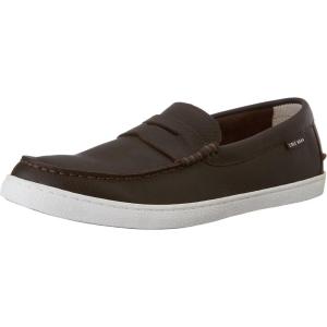 Cole Haan Men’s Pinch LTE Penny Loafer(Java Leather/White)