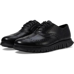 Cole Haan Men’s Zerogrand Remastered Wingtip Oxford(Black)