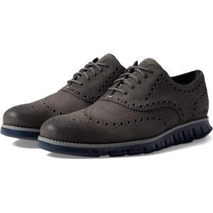 Cole Haan Men’s Zerogrand Remastered Wingtip Oxford(Eiffel Tower/Monument/Navy Blazer)