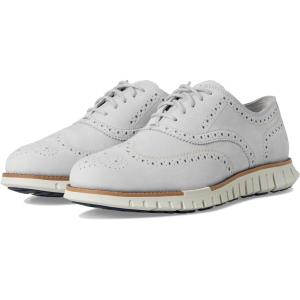 Cole Haan Men’s Zerogrand Remastered Wingtip Oxford(Microchip Nubuck/Big Dipper/Ivory)