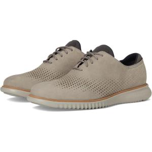 Cole Haan Men’s Zerogrand Wing Oxford(Ironstone Nubuck/Natural/Paloma)