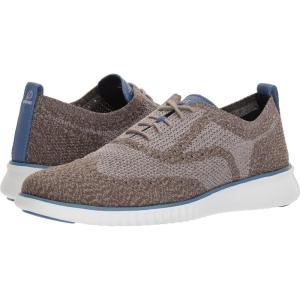 Cole Haan Men’s Zerogrand Wing Oxford(Morel/Rockridge/Riverside/Optic White)