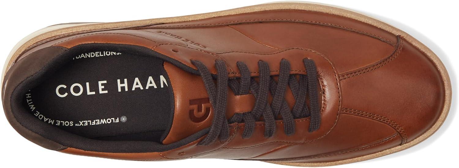 image:imageCole Haan Mens Grandpro Featherarc Bike Toe SneakersBritish TanIvory
