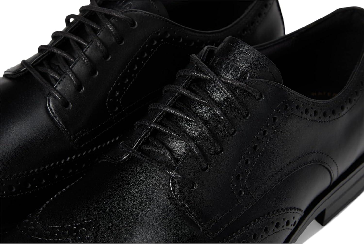 image:imageCole Haan Mens Harmon Grand WingtipBlackBlack Wr