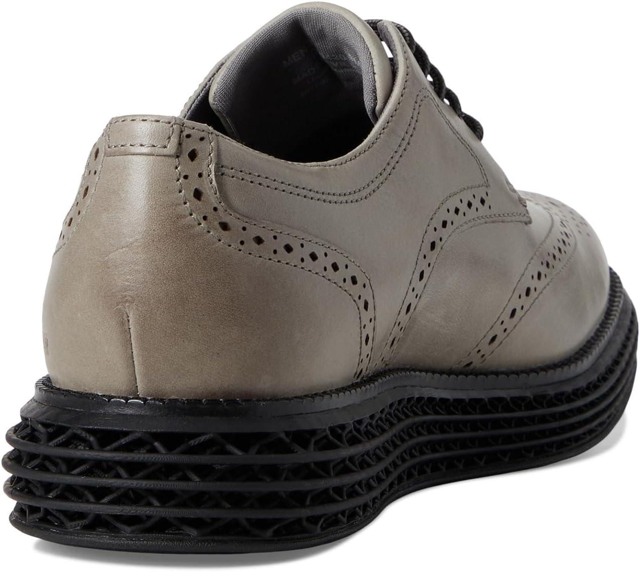 image:imageCole Haan Mens Original Grand 20 Wing Tip OxfordDrizzleBlack