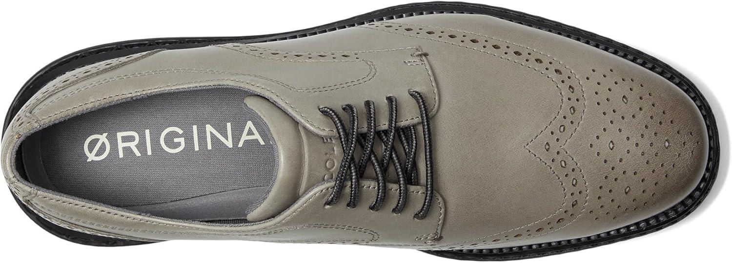 image:imageCole Haan Mens Original Grand 20 Wing Tip OxfordDrizzleBlack