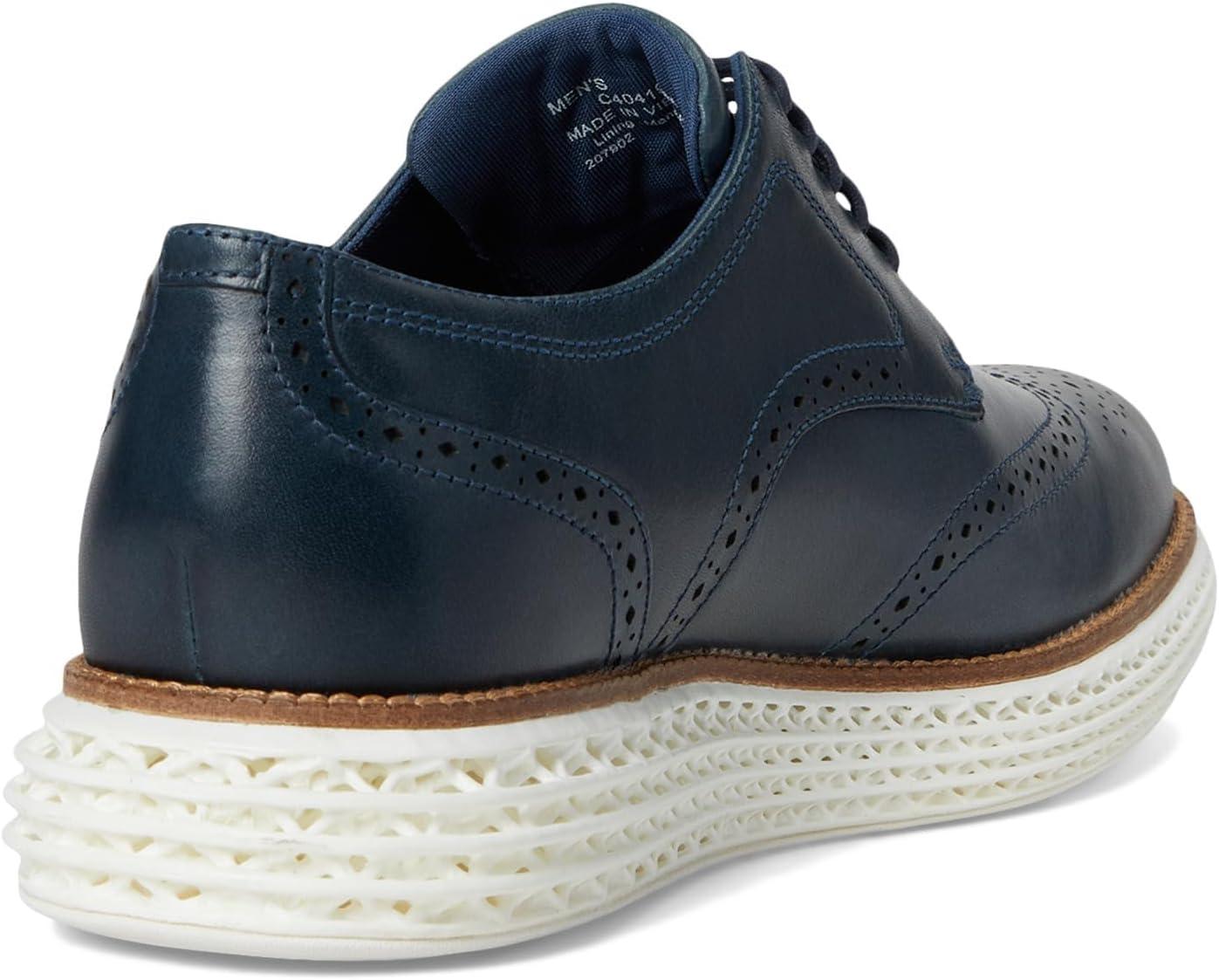 image:imageCole Haan Mens Original Grand 20 Wing Tip OxfordOrion BlueWhite
