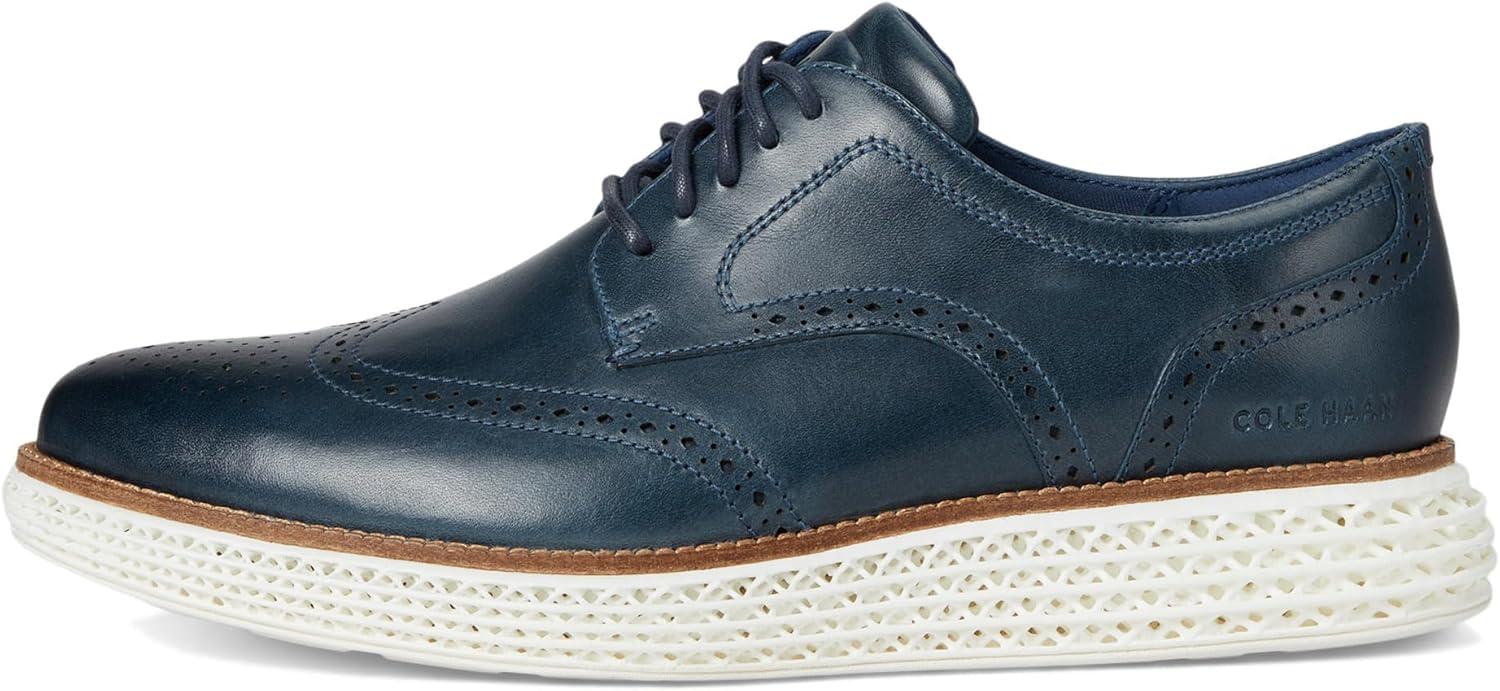 image:imageCole Haan Mens Original Grand 20 Wing Tip OxfordOrion BlueWhite