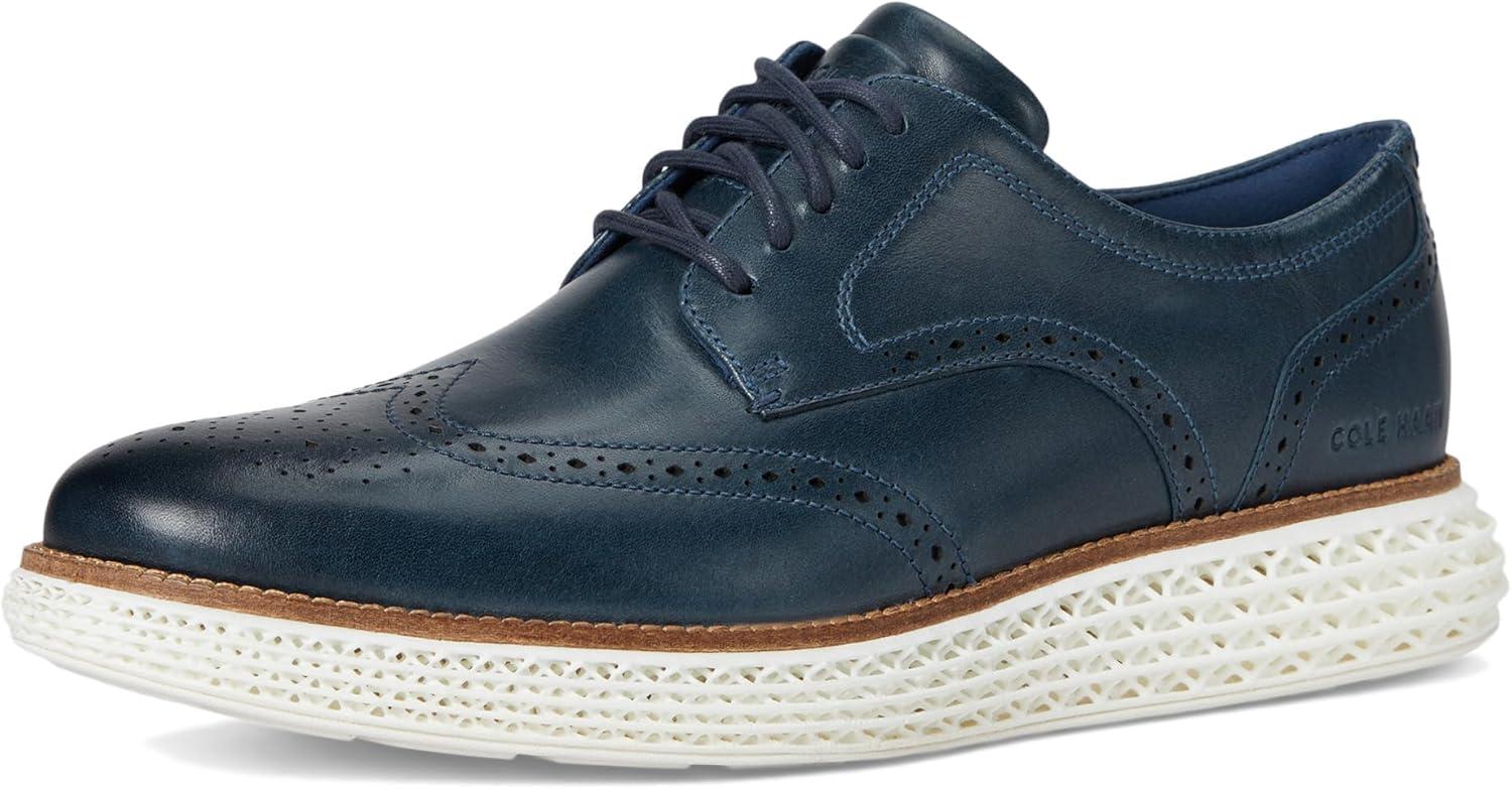 image:imageCole Haan Mens Original Grand 20 Wing Tip OxfordOrion BlueWhite