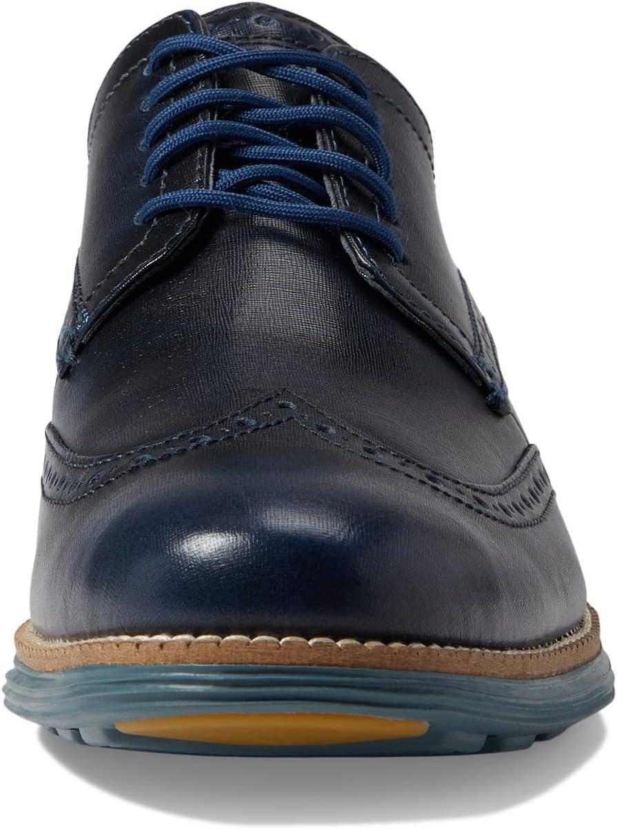 image:imageCole Haan Mens Original Grand Shortwing Oxford ShoesEnsign Blue Stormy Weather