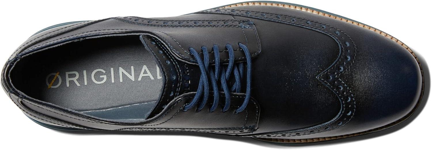 image:imageCole Haan Mens Original Grand Shortwing Oxford ShoesEnsign Blue Stormy Weather