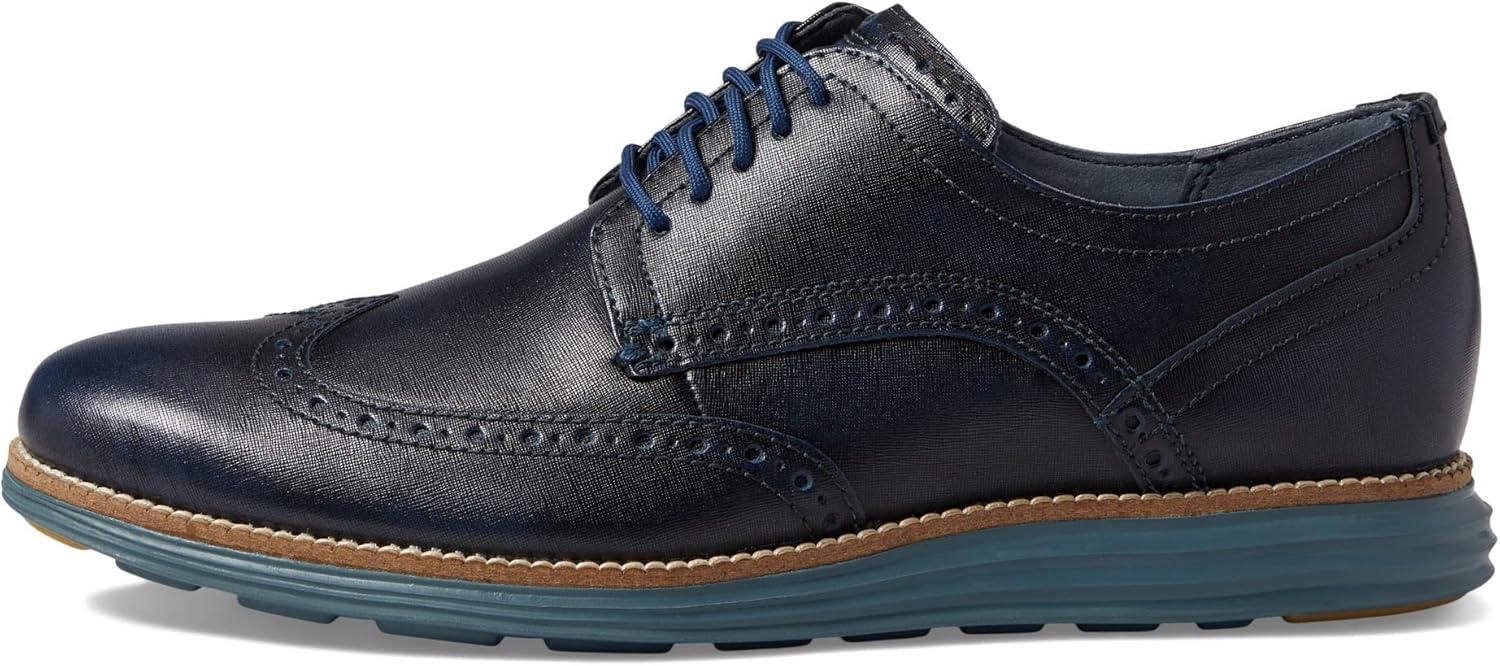 image:imageCole Haan Mens Original Grand Shortwing Oxford ShoesEnsign Blue Stormy Weather