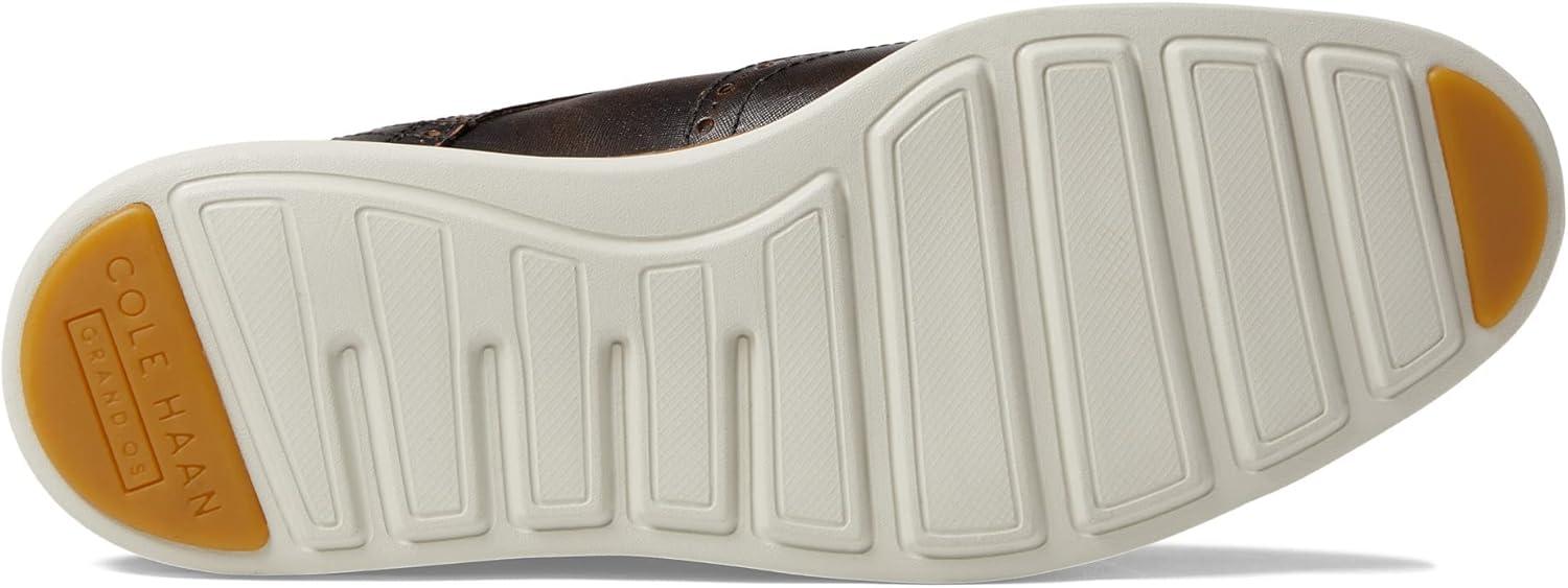 image:imageCole Haan Mens Original Grand Shortwing Oxford ShoesNatural TanSilver Birch