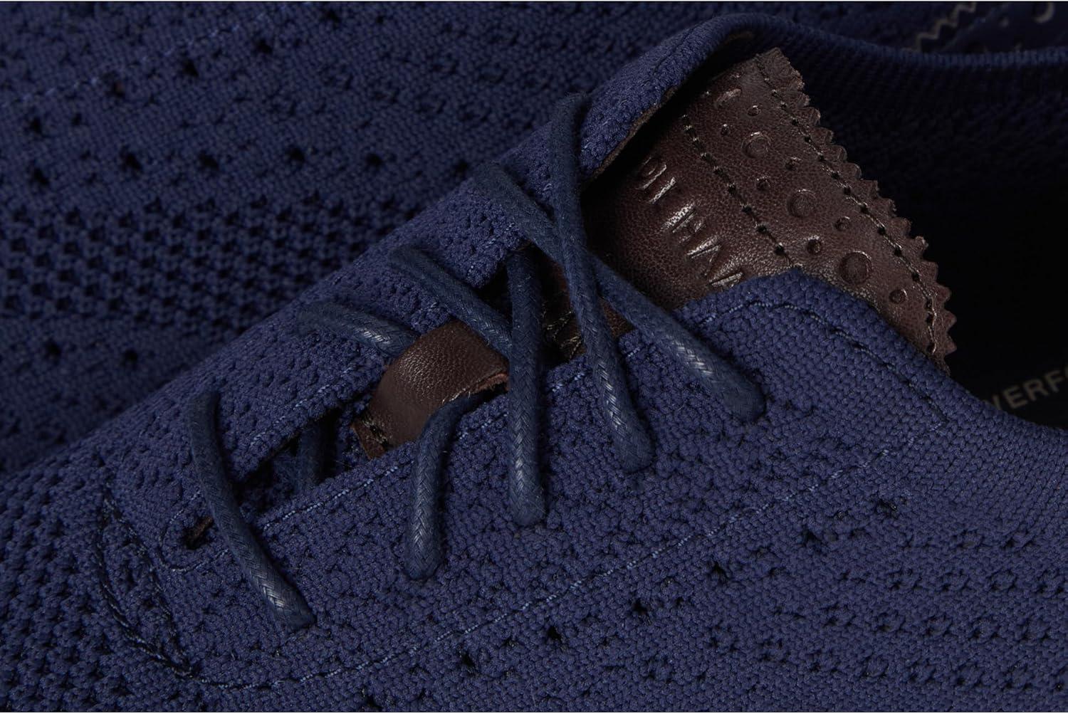 image:imageCole Haan Mens Originalgrand Remastered StitchliteMarine BlueDark ChocolateSilver Lining