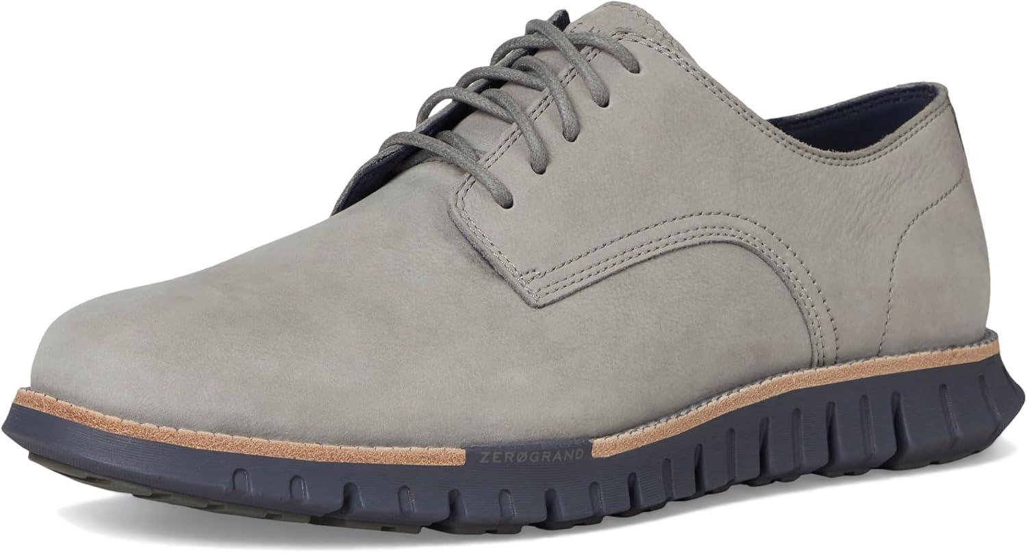 image:imageCole Haan Mens Zerogrand Remastered Plain ToeSea Stone NubuckLava Smoke