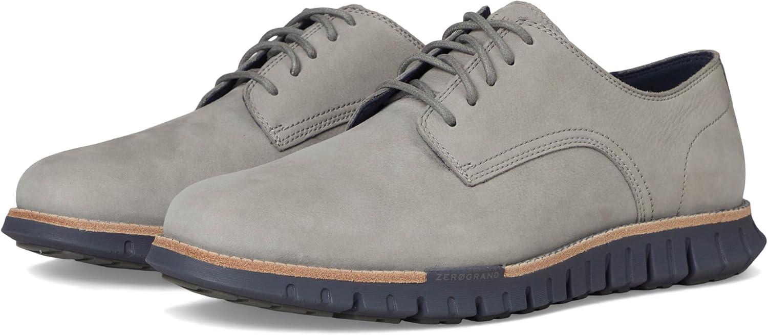 image:imageCole Haan Mens Zerogrand Remastered Plain ToeSea Stone NubuckLava Smoke
