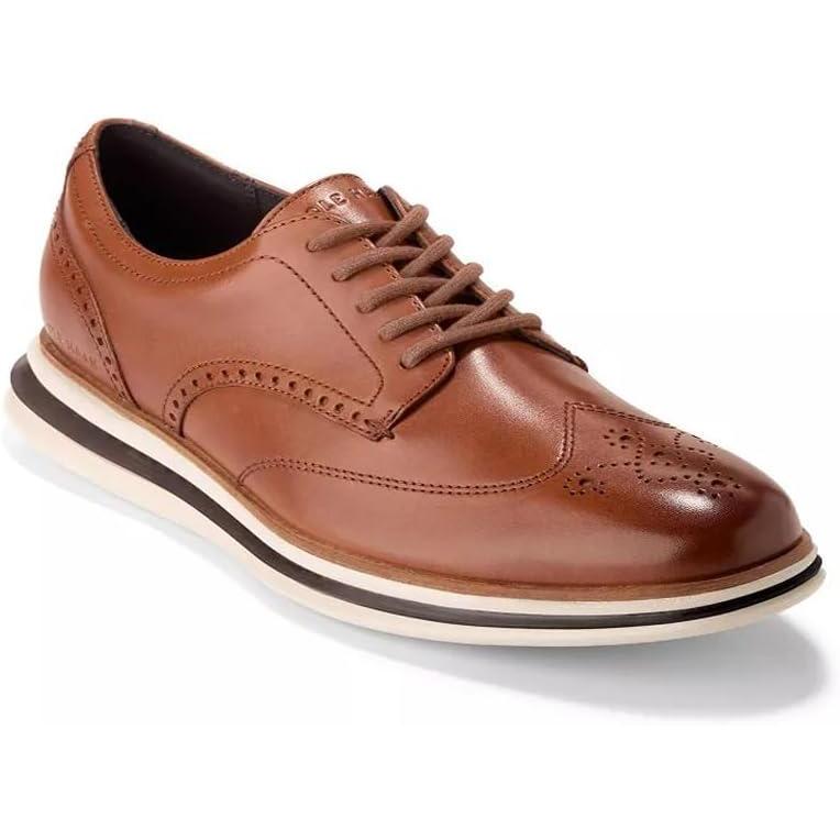 image:imageCole Haan Mens Shoes Originalgrand Energy One WingtipBritish TanJavaIvory