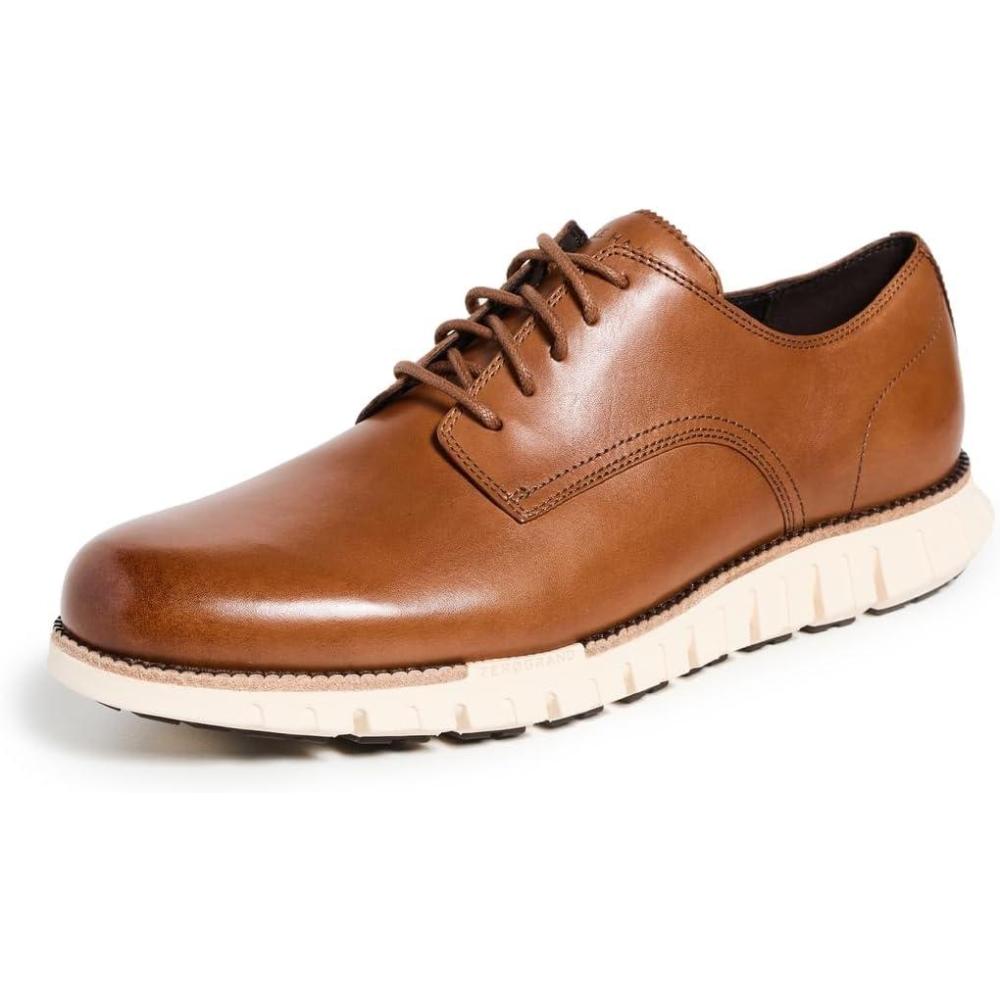 image:imageCole Haan Mens Zerogrand Remastered Plain ToeBritish TanIvory