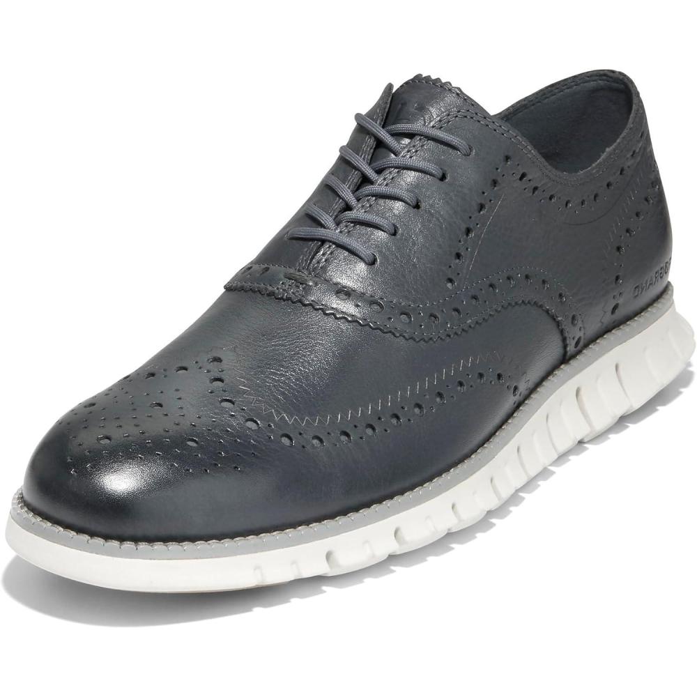 image:imageCole Haan Mens Zerogrand Remastered Plain ToeTurbulence Monument Silver Birch