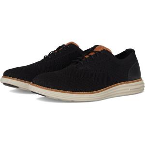 Cole Haan Mens Originalgrand Remastered Stitchlite(Black/British Tan/Silver Lining)