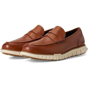 Cole Haan Mens Zerogrand Remastered(British Tan/Natural Tan/Ivory)