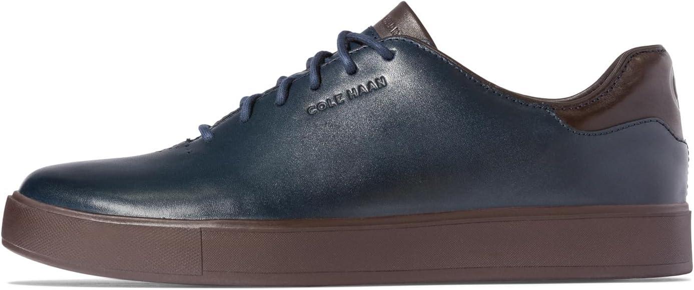 image:imageCole Haan Mens Grandpro Luxe WholecutNavy BlazerChocolate